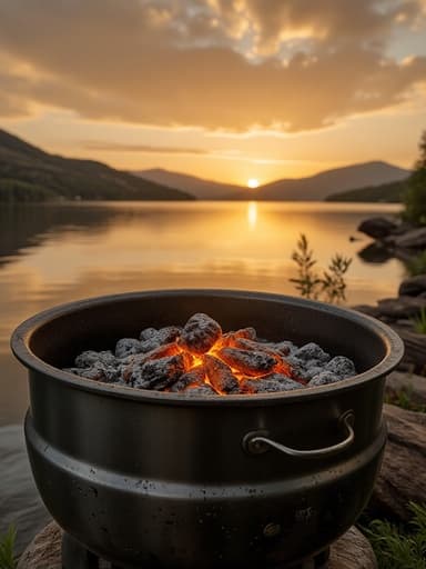 Lake Sunset - 무료 다운로드 가능한 Natural Scenery