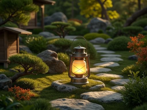 전통 일본 정원 - 무료 다운로드 가능한 자연, 정원
