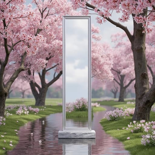 Cherry Blossom Path - 무료 다운로드 가능한 Natural Scenery