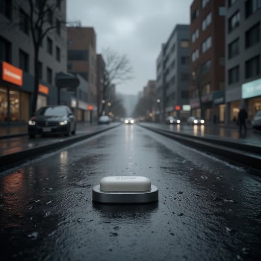雨に濡れた都市の通り - 무료 다운로드 가능한 都市風景