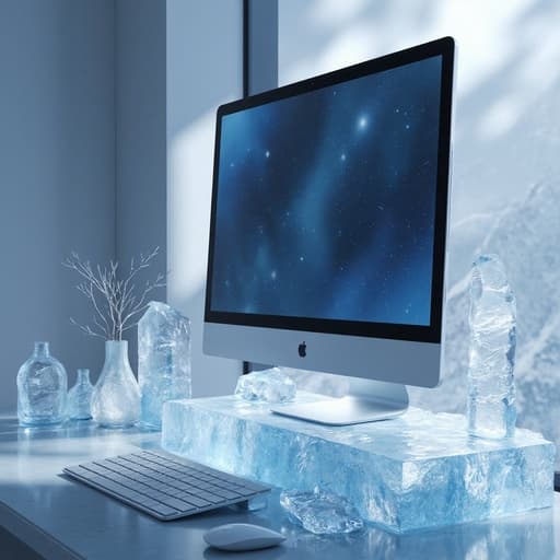 Winter Ice Decor - 무료 다운로드 가능한 Seasonal Decor
