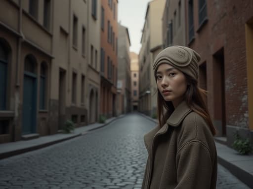 Cobblestone path and vintage buildings - 무료 다운로드 가능한 Urban landscape