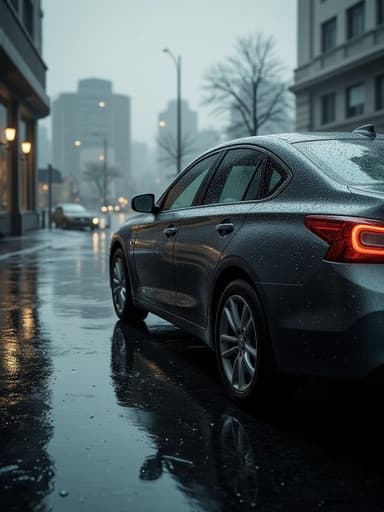 Rainy city landscape - 무료 다운로드 가능한 Urban