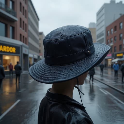 Rain-soaked city street - 무료 다운로드 가능한 Urban scenery
