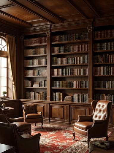 Classic Library - 무료 다운로드 가능한 Interior