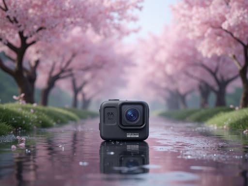 Cherry Blossom Path - 무료 다운로드 가능한 Natural Scenery