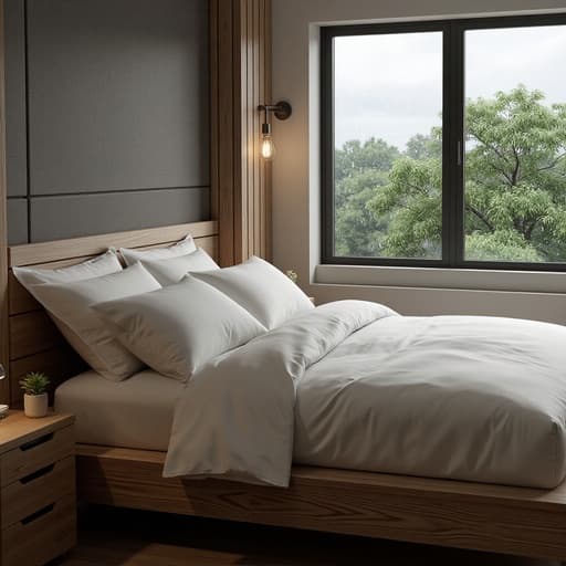 Rain-soaked window - 무료 다운로드 가능한 Bedroom