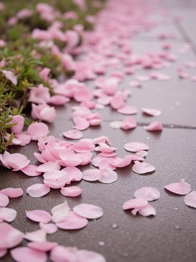 Cherry Blossom Path - 무료 다운로드 가능한 Natural Scenery