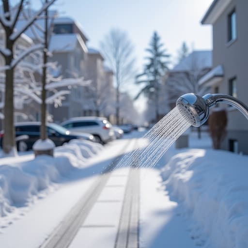 冬の雪の街並み - 무료 다운로드 가능한 自然