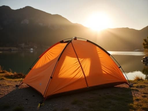 Golden sunset lake - 무료 다운로드 가능한 Natural landscape