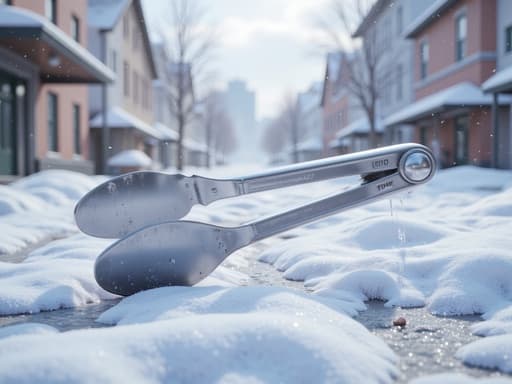 雪に覆われた冬の通り - 무료 다운로드 가능한 都市の通り