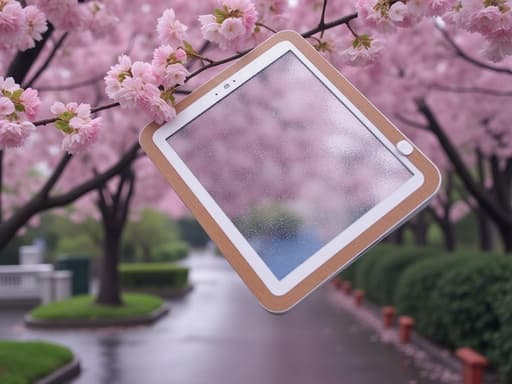 벚꽃 길 - 무료 다운로드 가능한 자연 경관