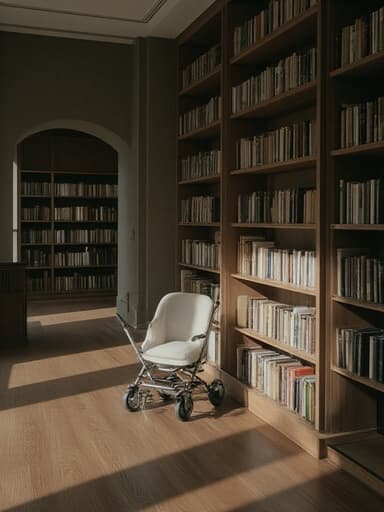 クラシックな図書館 - 무료 다운로드 가능한 室内空間