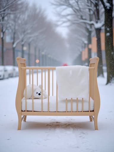 Snowy winter street - 무료 다운로드 가능한 Natural environment