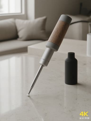 Marble table with plush seating - 무료 다운로드 가능한 Interior design