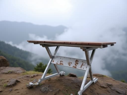 曇りの山頂 - 무료 다운로드 가능한 自然