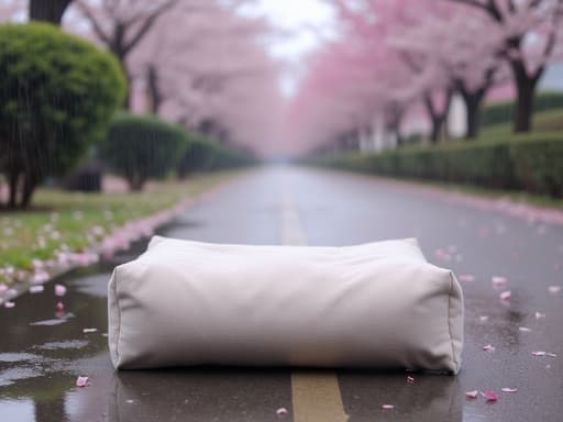 벚꽃 길 - 무료 다운로드 가능한 자연 경관