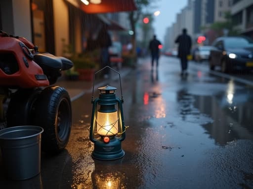 雨に濡れた都市の通り - 무료 다운로드 가능한 都市の背景