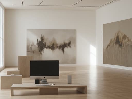 モダンアートギャラリー - 무료 다운로드 가능한 アート展示スペース