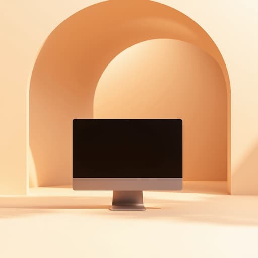 Gentle peach and beige arches - 무료 다운로드 가능한 Studio setup