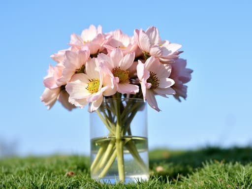 Blue sky and grass - 무료 다운로드 가능한 Nature