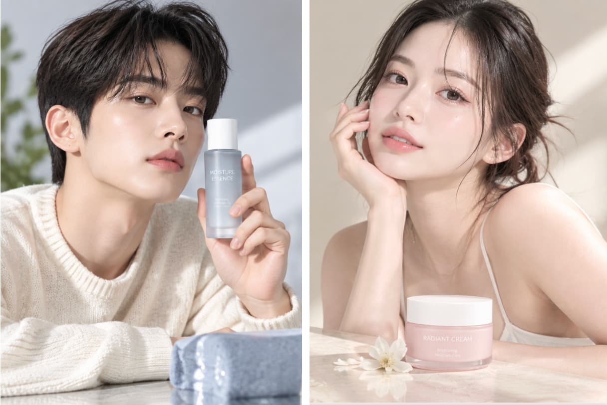 AI로 모델 이미지 만들기|메이크업 모델 이미지 생성부터 쇼핑몰 AI 모델 활용까지