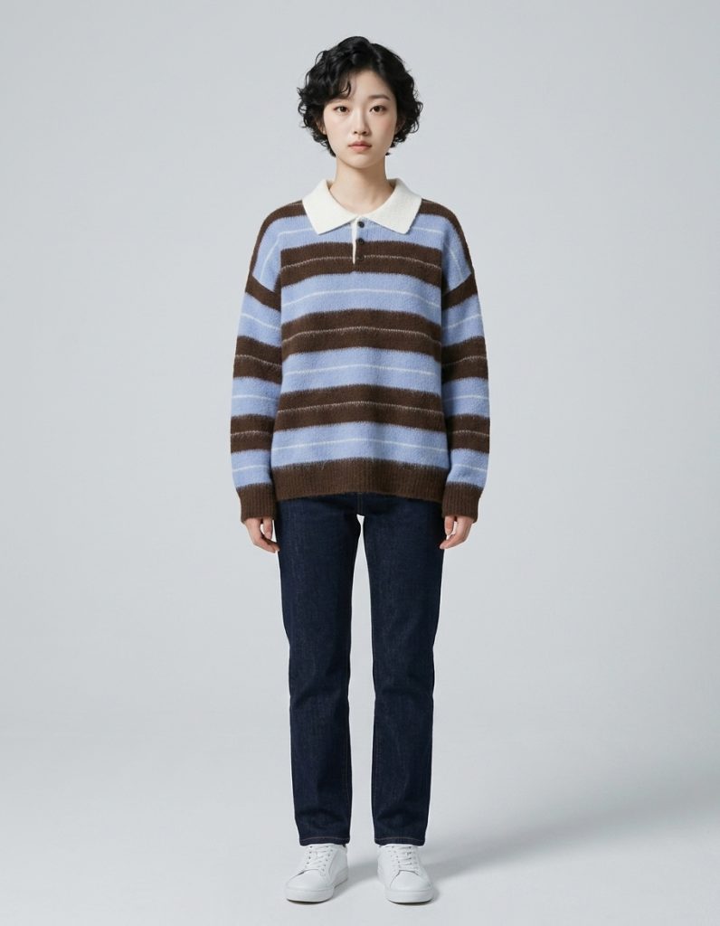 라이프스타일을 강조한 의류 상세페이지 디자인 예시 이미지